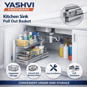 Kitchen Sink Pull Out Basket